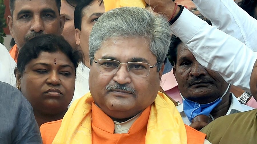 BJP Punjab in-charge Dushyant Gautam. Credit: PTI Photo