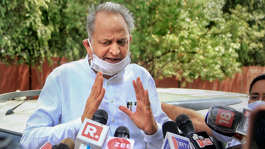 Rajasthan Chief Minister Ashok Gehlot. Credit: PTI Photo