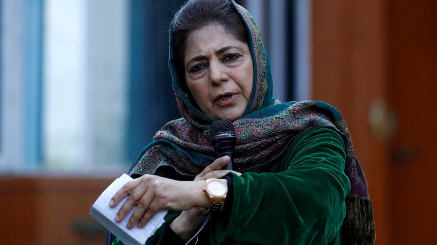 Mehbooba Mufti. Credit: Reuters File Photo
