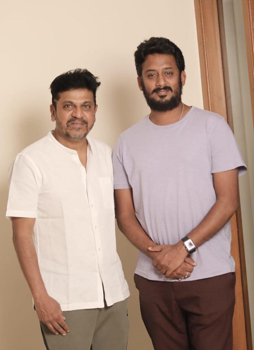 A Harsha with Shivarajkumar