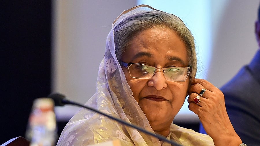 Sheikh Hasina. Credit: PTI Photo