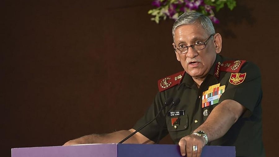 Bipin Rawat. Credit: PTI File Photo