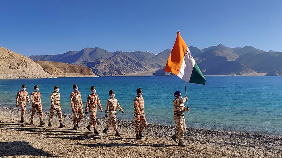 ITBP personnel. Credit: PTI Photo