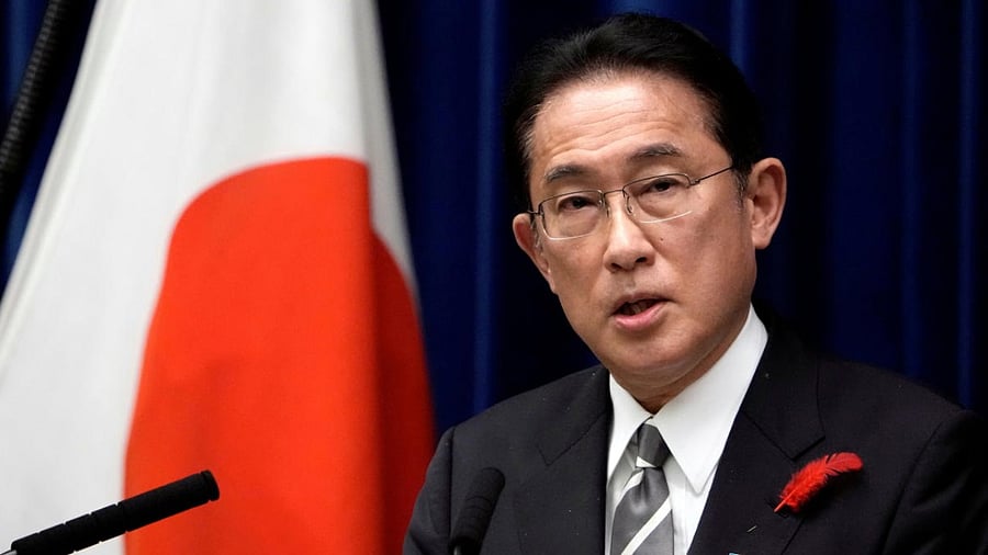 Japanese Prime Minister Fumio Kishida. Credit: Reuters Photo