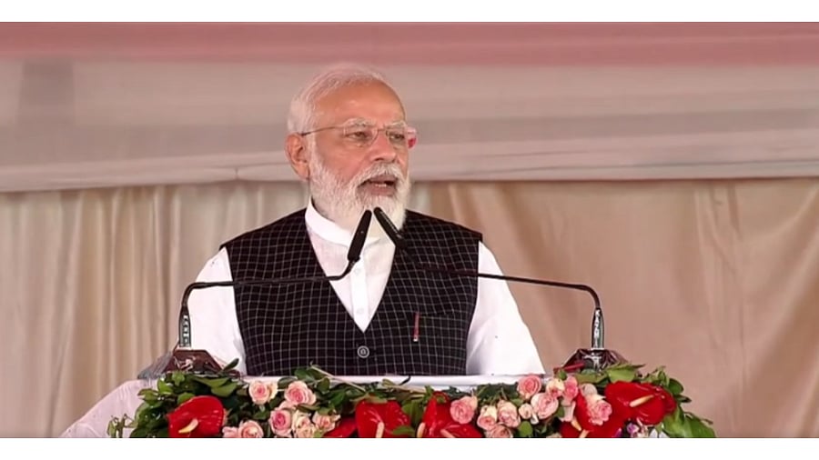 Prime Minister Narendra Modi. Credit: Twitter/@BJP4India