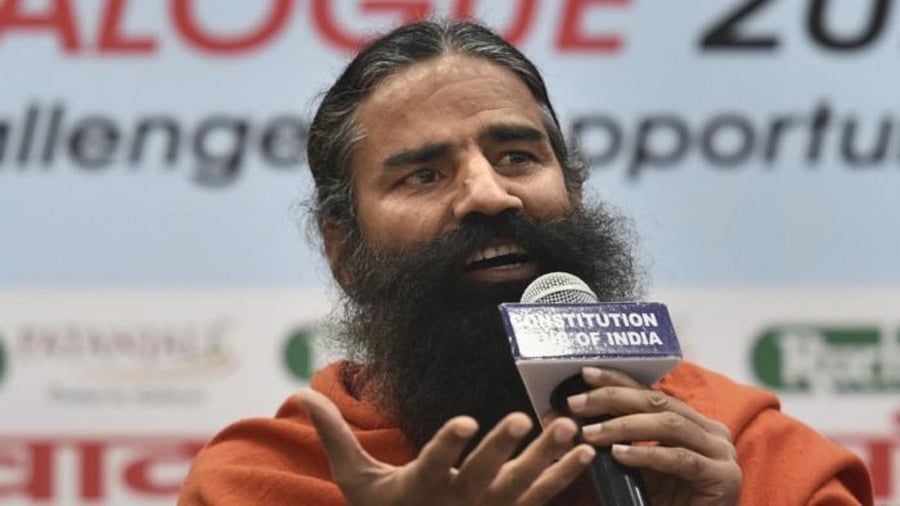 Ramdev. Credit: PTI Photo