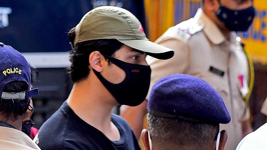 Aryan Khan, son of Bollywood superstar Shah Rukh Khan. Credit: AFP File Photo