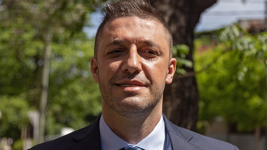 The former lawyer of late football great Diego Maradona, Matias Morla. Credit: AFP Photo