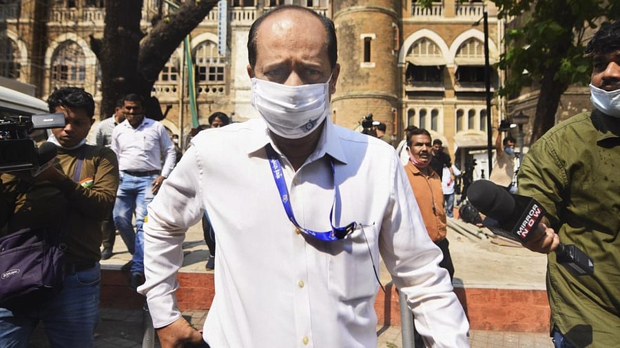 Dismissed Mumbai police officer Sachin Vaze. Credit: PTI Photo