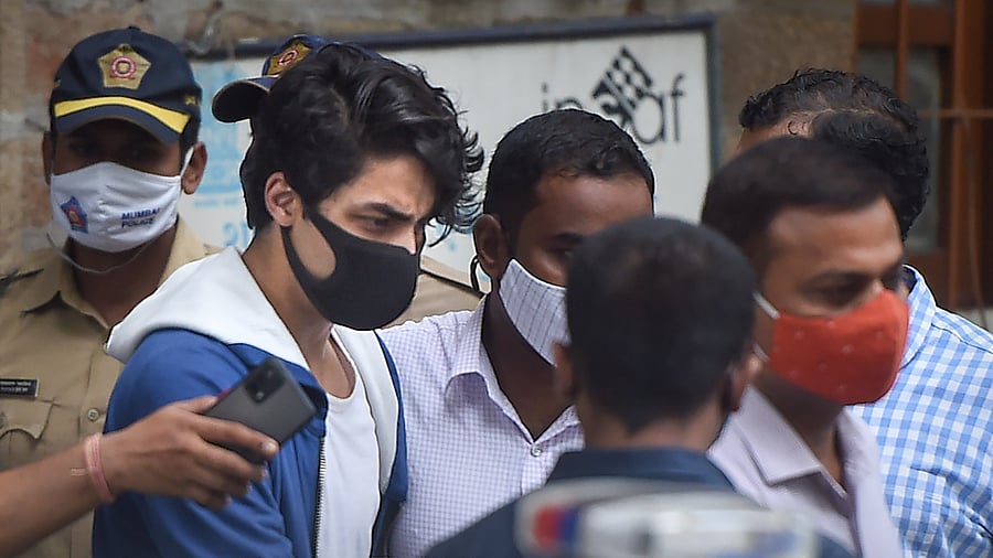 Bollywood actor Shahrukh Khan's son Aryan Khan. Credit: PTI Photo