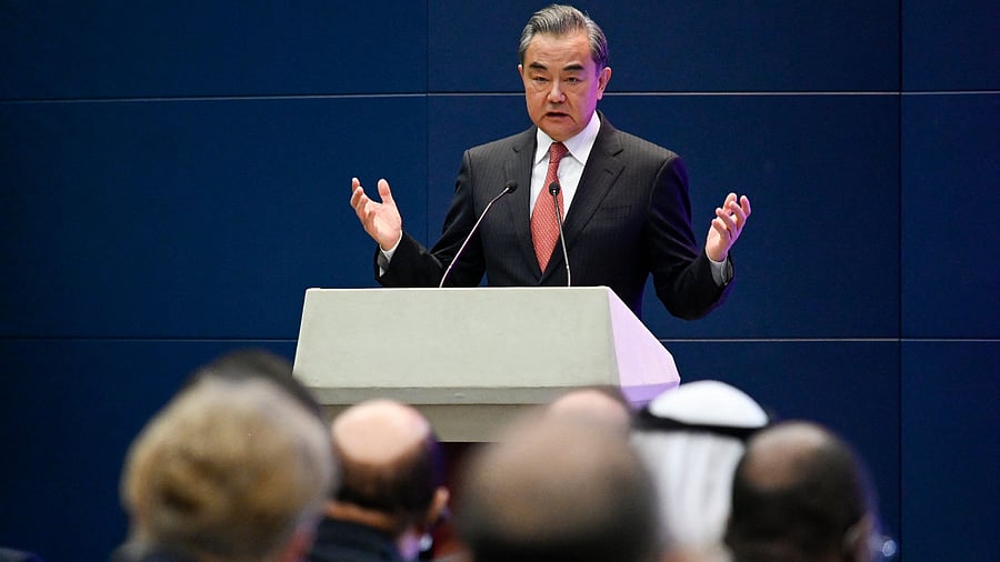China's Foreign Minister Wang Yi. Credit: AFP Photo