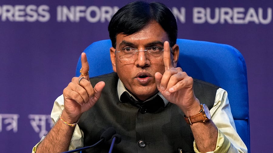 Union Minister of Health and Family Welfare Mansukh Mandaviya. Credit: PTI Photo