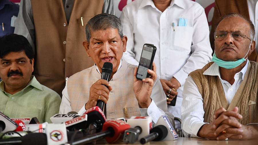 Former Uttarakhand chief minister Harish Rawat. Credit: PTI Photo