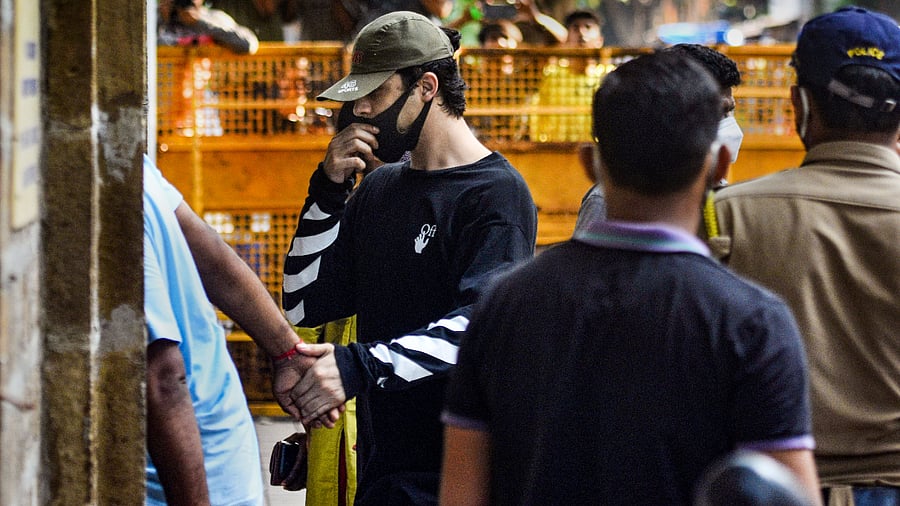 Bollywood actor Shahrukh Khan's son Aryan Khan. Credit: PTI Photo