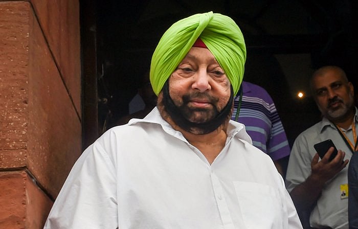 Former Punjab chief minister Captain Amarinder Singh. Credit: PTI Photo