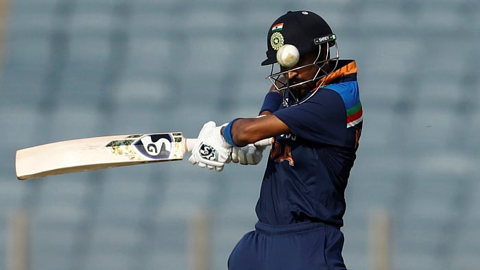 India's Hardik Pandya. Credit: Reuters File Photo