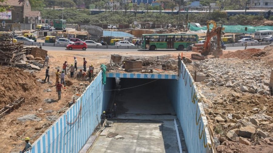 The BMLTA should be able to review existing infrastructure projects and their realistic impact on traffic, say activists. Credit: DH File Photo