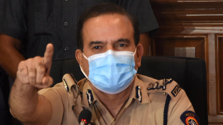 Former Mumbai Police Commissioner Param Bir Singh. Credit: PTI Photo