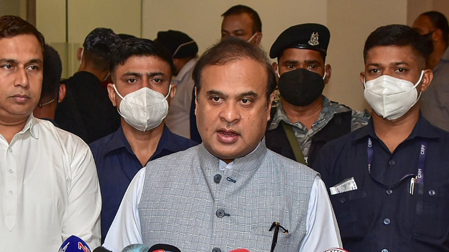 Assam Chief Minister Himnata Biswa Sarma. Credit: PTI Photo