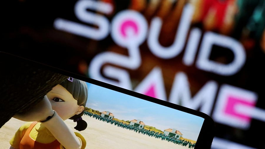 Its dystopian vision sees hundreds of marginalised individuals pitted against each other in traditional children's games -- all of which Hwang played growing up in Seoul. Credit: Reuters Photo
