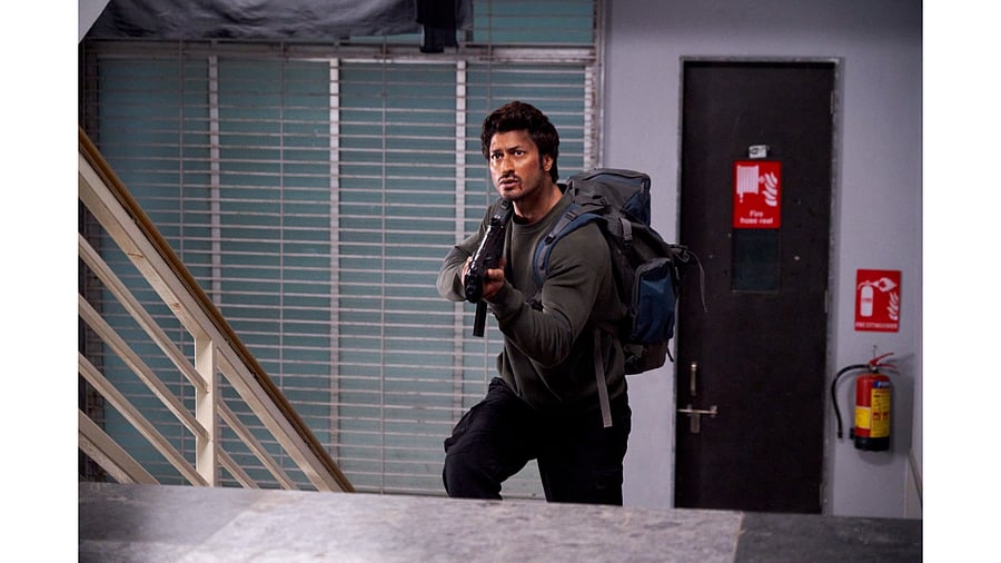 Actor  Vidyut Jammwal in a still from 'Sanak'. Credit: PR Handout