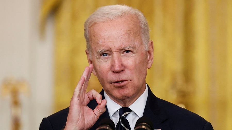 US President Joe Biden. Credit: Reuters File Photo