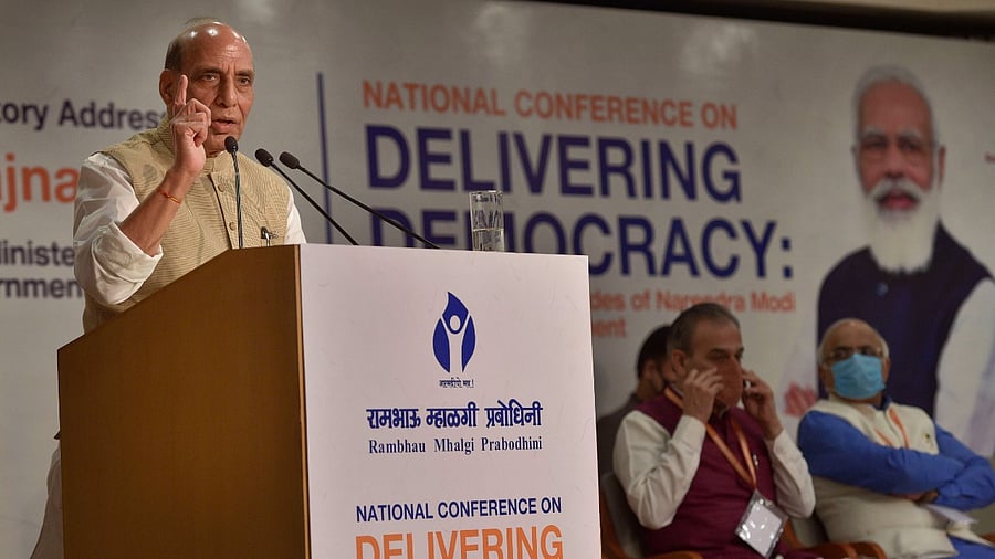 Defence Minister Rajnath Singh. Credit: PTI Photo