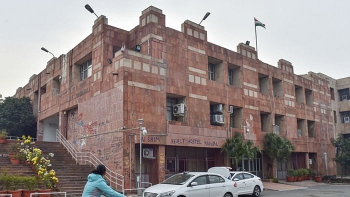 Admin block of JNU Campus. Credit: PTI File Photo