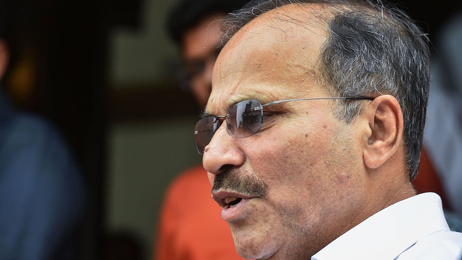 Five-time Congress MP Adhir Ranjan Chowdhury. Credit: PTI Photo