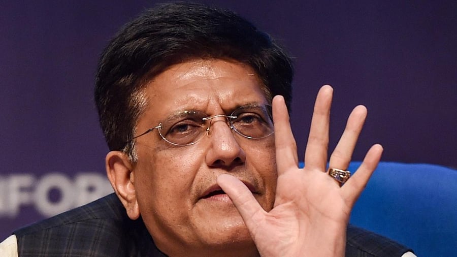 Piyush Goyal. Credit: PTI file photo