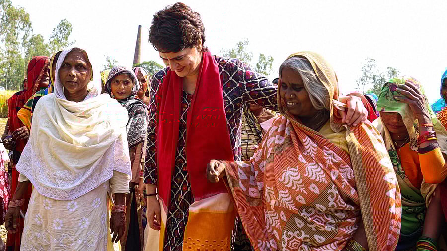 Congress General Secretary Priyanka Gandhi Vadra. Credit: PTI Photo