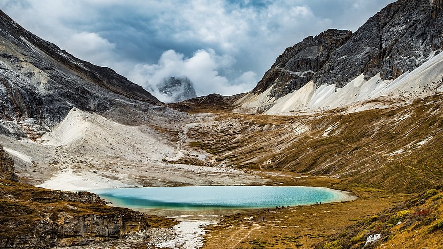 A view of Lake Mansarovar. Credit: Getty Images