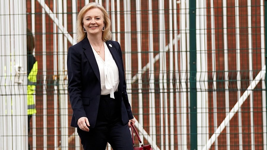 British Foreign Secretary Liz Truss. Credit: Reuters Photo
