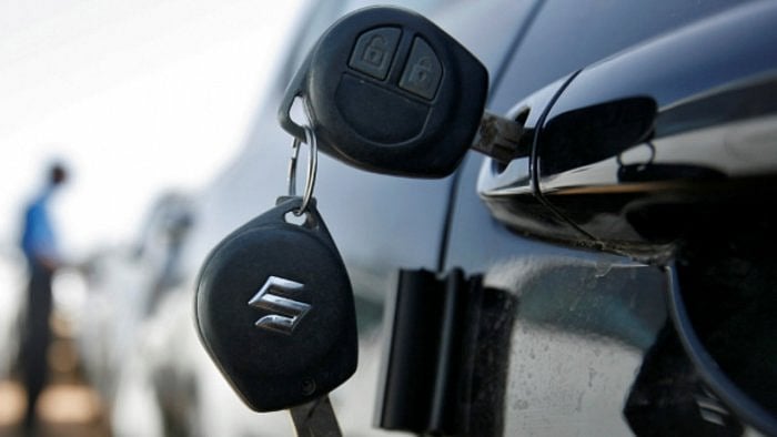 Domestic sales slipped 32 per cent to 1,17,013 units last month as against 1,72,862 units in October 2020. Credit: Reuters File Photo