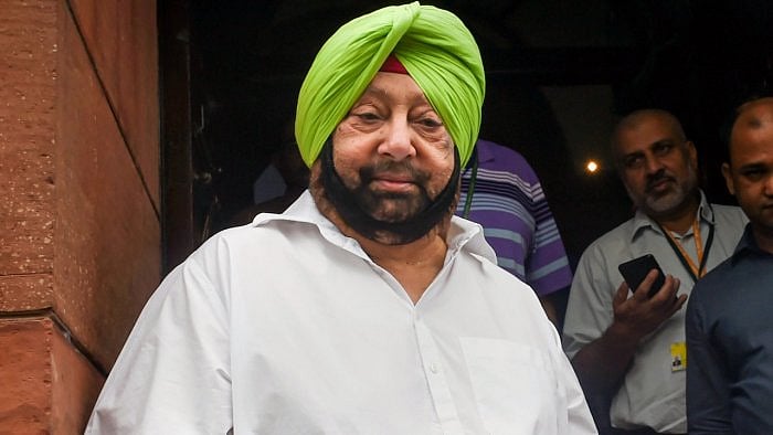 Former Punjab Chief Minister Amarinder Singh. Credit: PTI File Photo