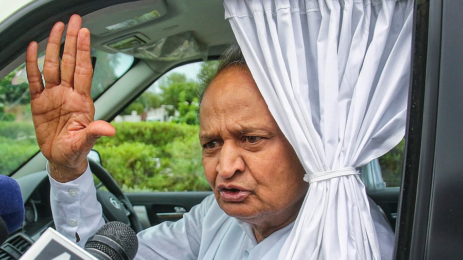 Rajasthan Chief Minister Ashok Gehlot. Credit: PTI Photo