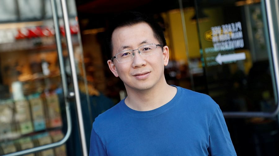 Zhang Yiming, founder and former global CEO of ByteDance. Credit: Reuters File Photo