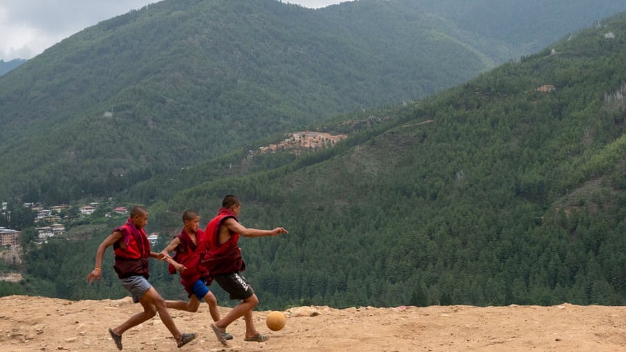 The forests of the thinly populated country of less than a million people absorb more than 9 million tonnes of carbon each year, while its economy, designed to reduce fossil fuel use and waste, produces less than 4 tonnes. Credit: Getty Images