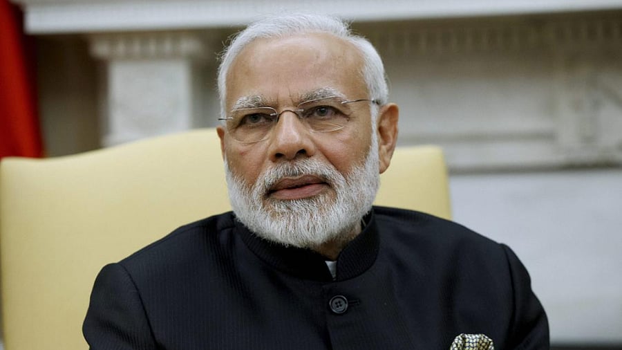PM Modi all set to visit Bhopal for the mega tribal convention. Credit: AP Photo