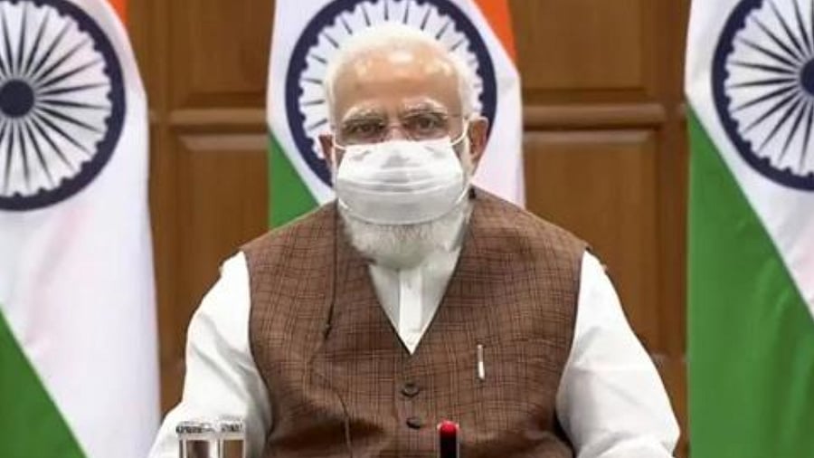 The meeting was held via video conferencing, immediately upon his return from abroad. Credit: PTI Photo