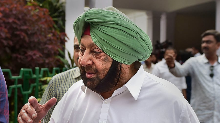 Amarinder Singh. Credit: PTI Photo