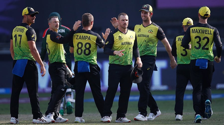 Australia currently occupy the second spot ahead of the Proteas by virtue of better NRR in the Group 1 table. Credit: Reuters File Photo