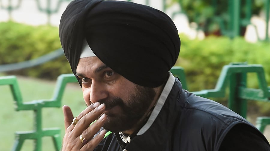 Punjab Pradesh Congress Committee chief Navjot Singh Sidhu. Credit: PTI Photo