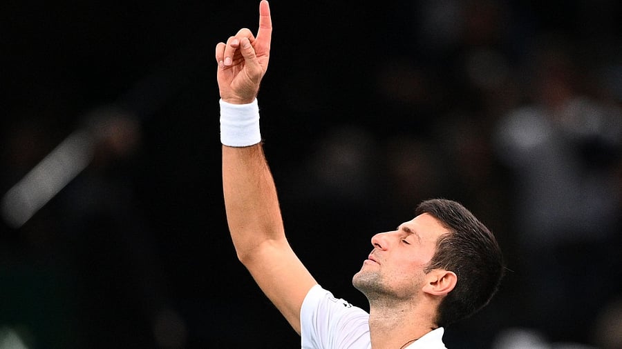 Novak Djokovic. Credit: AFP Photo