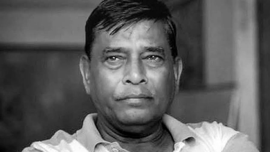 Tarak Sinha. Credit: Twitter/ @virendersehwag