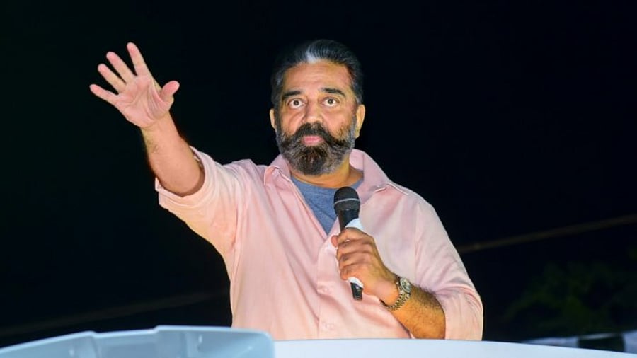 Actor Kamal Haasan. Credit: PTI Photo