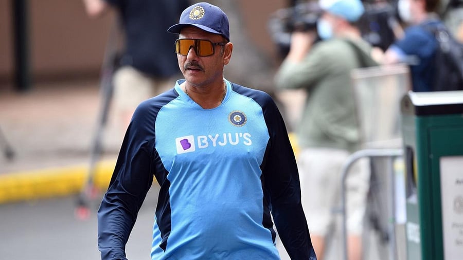 India's head coach Ravi Shastri. Credit: AFP Photo