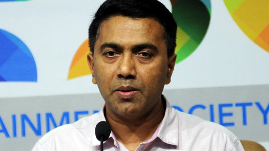 Goa Chief Minister Pramod Sawant. Credit: DH Photo