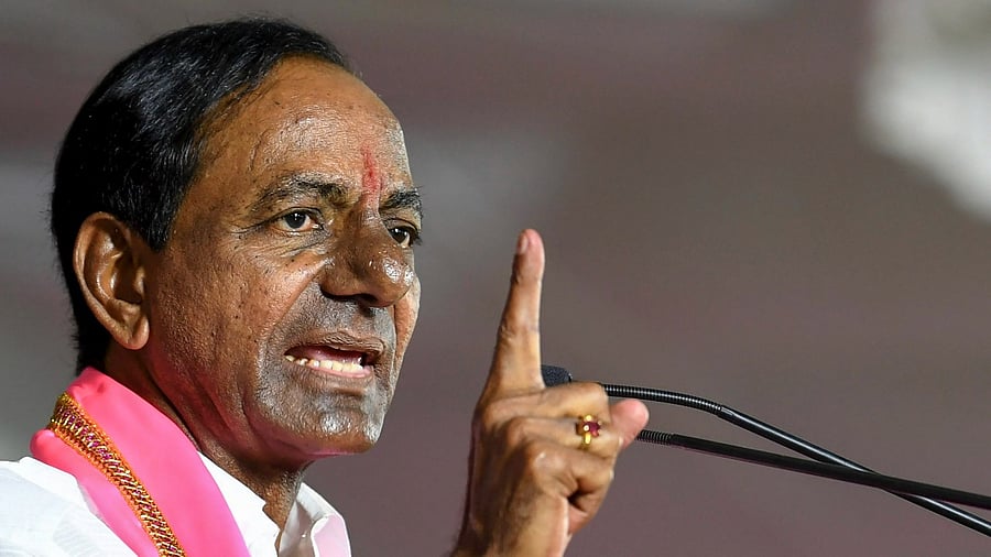 Telangana CM K Chandrashekar Rao. Credit: PTI File Photo