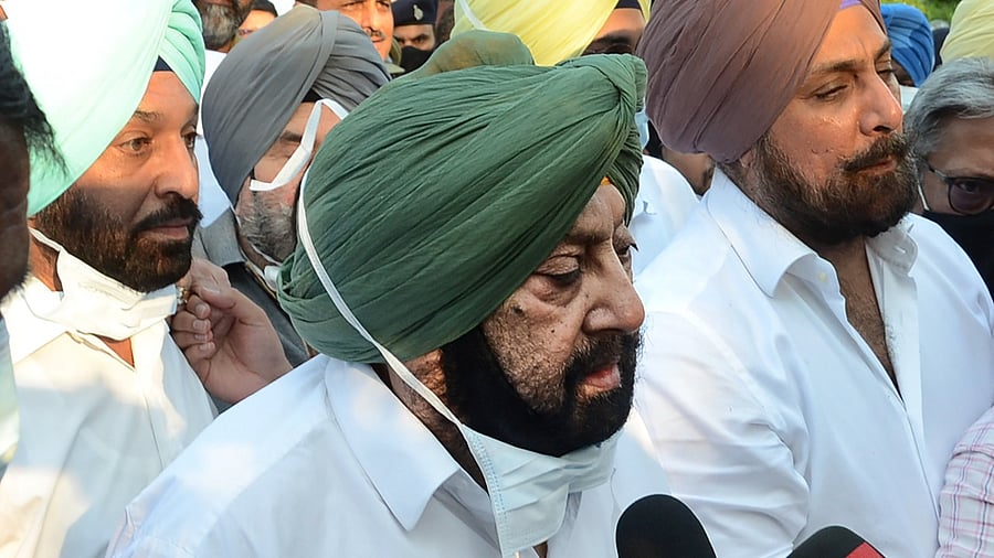 Amarinder Singh. Credit: PTI file photo